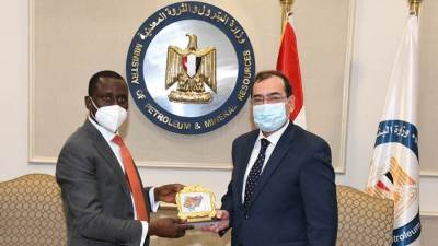 وزير البترول يستقبل وزير التعدين النيجيرى لتعزيز التعاون وزيادة الاستثمارات