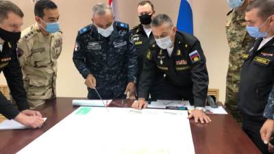 ختام فعاليات التدريب البحرى المصرى الروسى المشترك " جسر الصداقة - 3 " ...