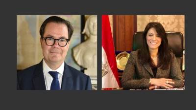 وزيرة التعاون الدولي تبحث مع السفير الفرنسي بالقاهرة تعزيز العلاقات الاقتصادية ودعم أجندة التنمية الوطنية