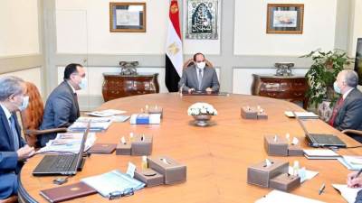 السيسي يتابع "المشروع القومي لإنشاء وتطوير مراكز تجميع الألبان" على مستوى الجمهورية