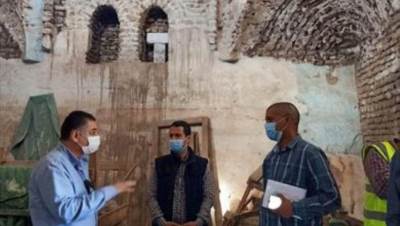 رئيس تنشيط السياحة يزور مشروع إحياء مسار العائلة المقدسة بالمنيا