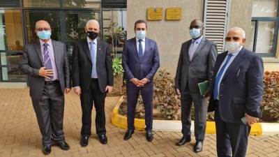 نائب وزير الإسكان يحضر احتفال تكريم "المقاولون العرب" بـ"أوغندا" كأفضل شركة مقاولات للعام الثالث