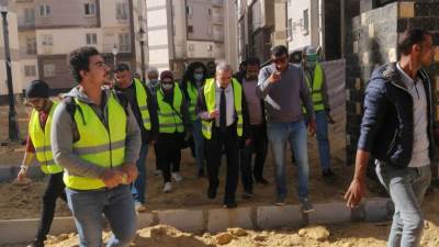 رئيس الجهاز: استقبال طلاب معهد العبور العالى للهندسة والتكنولوجيا لزيارة مشروعات القاهرة الجديدة
