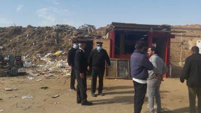 جهاز مدينة "القاهرة الجديدة" يسترد قطعة أرض  بمساحة 15 فدانا  أمام مدينتى..ويزيل 188 مبنى على أملاك الدولة