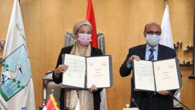 وزيرا البيئة والعدل يوقعان بروتوكول تعاون لدعم وبناء القدرات في قضايا حماية البيئة 