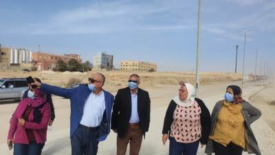 مسئولو "الإسكان" يتفقدون أعمال تنفيذ المشروعات السكنية بمدينة القاهرة الجديدة