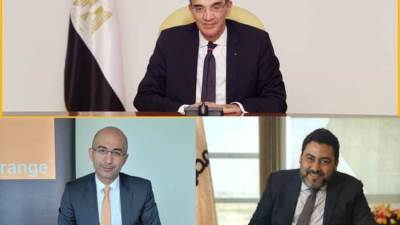 عمرو طلعت يشهد توقيع "المصرية للاتصالات" و "أورنچ مصر" وعددًا من الاتفاقيات التجارية