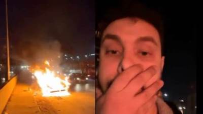 سيارة اليوتيوبر "أحمد حسن" ثمنها مليون جنيه وتحولت إلى كوم تراب