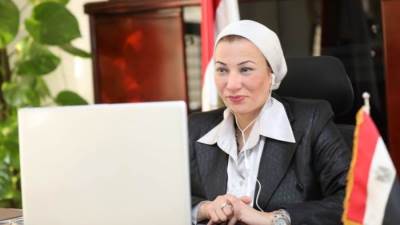 وزيرة البيئة تلتقي المدير الإقليمي الجديد لليونيدو..