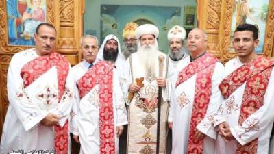 رسامة ٥١٣ شماس وتدشين مذبحين ومعموديتين لست كنائس بطما خلال صوم الميلاد