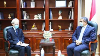 وزير السياحة يستقبل سفير اليابان بالقاهرة لمناقشة سبل التعاون بين البلدين