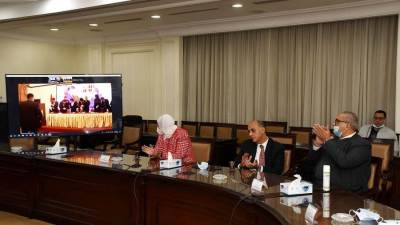  وزير الإسكان وسفير الصين يشهدان توقيع اتفاقية الشريحة الثالثة من تمويل الأعمال المركزية بالعاصمة الإدارية الجديدة