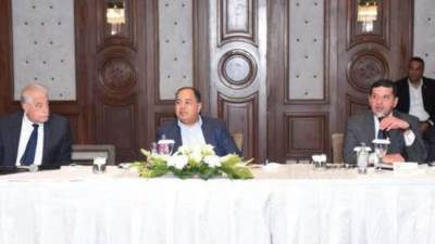 معيط وفودة وعبد الوهاب يبحثون الترويج للفرص الاستثمارية في جنوب سيناء