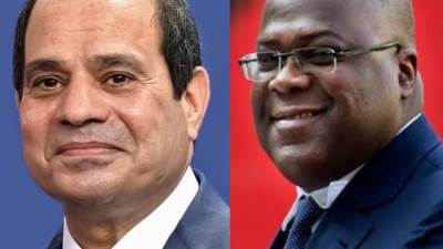 السيسي يتبادل وجهات النظر مع نظيره الكونغولى بشأن الملفات الإقليمية والقارية