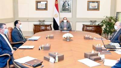 السيسي:  يطلع علي مشروعات المزارع السمكية المستقبلية ذات التكنولوجيا المتقدمة