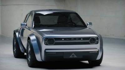 ألفا Ace سيارة كهربائية جديدة بتصميم من الزمن الجميل