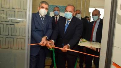 رئيس هيئة قناة السويس يشهد افتتاح فرع البنك الأهلى داخل مبنى الإرشاد بالإسماعيلية