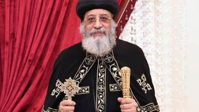 البابا تواضروس يترأس قداس عيد الميلاد من دير الأنبا بيشوي.. الليلة