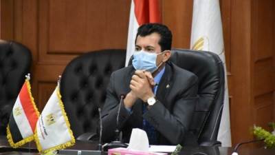 وزير الرياضة لنجوم منتخب اليد : نراهن علي تميزكم .. أنتم أهم أسباب نجاح المونديال