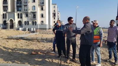 مسئولو "الإسكان" يتفقدون مشروعات مدينة المنصورة الجديدة