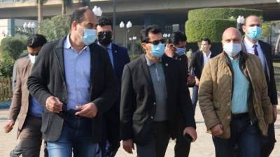 بالصور: وزير الرياضة يتابع تطبيق الإجراءات الاحترازية بأندية الأهلي والزمالك والترسانة ومركز شباب الجزيرة