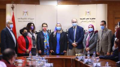 وزيرة التضامن الاجتماعي: سنقدم مسودة نهائية لتعديل بعض مواد قانون الطفل