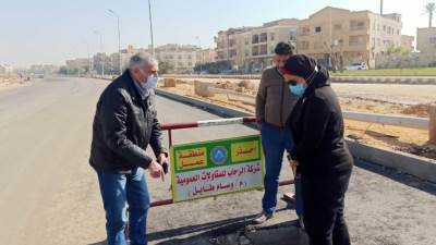 مسئولو جهاز "القاهرة الجديدة" يتابعون مشروعات محاور الطرق وأعمال التطوير بالمدينة