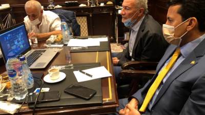 وزيرا الرياضة والصحة يعقدان اجتماعا مع روؤساء وفود مونديال اليد لطمأنتهم علي الإجراءات الصحية