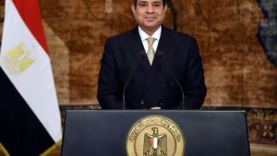 الرئيس السيسى يوجه كلمة متلفزة للمنظمة العالمية للتعاون الاقتصادى والتنمية