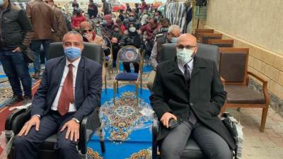  محافظ بورسعيد والمصرف المتحد يسلمان وحدات سكنية لمحدودي الدخل بمدينة بورفؤاد