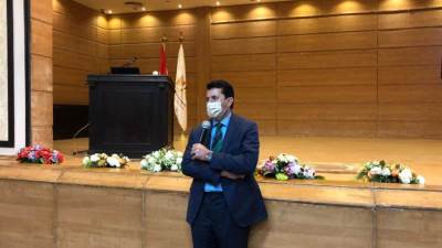 وزير الشباب يطلق برنامج الرياضه من أجل التنميه بمحافظة القاهرة 