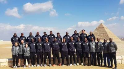المنتخب الألماني لكرة اليد يزور أهرامات الجيزه 