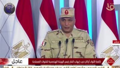 رئيس الهيئة الهندسية يستعرض أمام الرئيس أهم المشروعات المنفذة بشرق بورسعيد