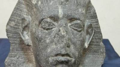 احتفالا بعيد الشرطة.. رأس الملك سنوسرت الثالث قطعة الشهر بالمتحف المصرى