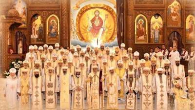 منح درجة القمصية لـ 60 كاهن إيبارشيات الكرازة المرقسية .. حصاد 2020