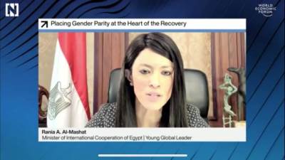المشاط: دمج مفاهيم تمكين المرأة في سياسات التعافي يسرع وتيرة تحقيق التنمية