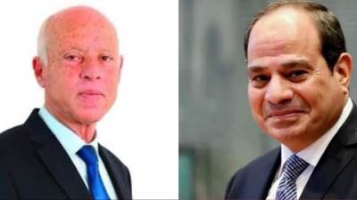 " السيسي يطمئن على سلامة أخيه الرئيس التونسي، اثر واقعة البريد المرسل لرئاسة الجمهورية التونسية".