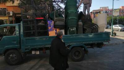 جهاز مدينة الشيخ زايد ينفذ حملة لإزالة الإشغالات وضبط المخالفات بعدة مناطق