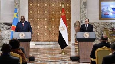 ننشر نص كلمة "الرئيس عبد الفتاح السيسي خلال المؤتمر الصحفي المشترك مع رئيس جمهورية الكونغو الديمقراطية"