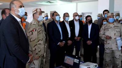 رئيس الوزراء يتفقد مركز معلومات ومدينة المعرفة بالعاصمة الإدارية الجديدة