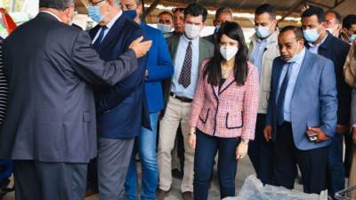 تفاصيل زيارة وزيري التعاون الدولي والزراعة للفيوم لتسليم معدات زراعية للمواطنين.. صور