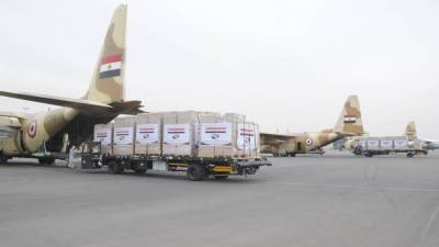 بتوجيهات من الرئيس السيسى.. مصر تُرسل مساعدات غذائية للأشقاء فى جمهورية السودان