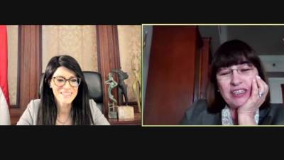 وزيرة التعاون الدولي تلتقي المنسق الجديد للأمم المتحدة لمناقشة التعاون المستقبلي