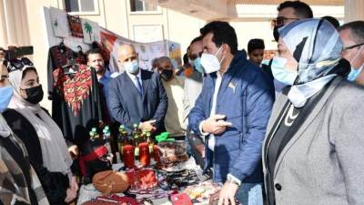وزير الشباب يطلق من العريش مبادرة " منتجك دخلك" لتسويق الصناعات اليدوية لأندية الفتاة