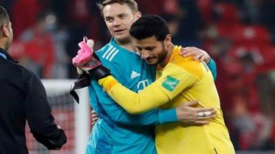 الشناوي يتفوق على نوير في قائمة أفضل 11 لاعبا بكأس العالم للأندية