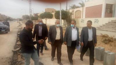 مسئولو "الإسكان" يتفقدون مشروعات تطوير الطرق بمدينة بدر