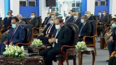 بدء فعاليات افتتاح المجمع الطبى المتكامل بالإسماعيلية بحضور الرئيس السيسى