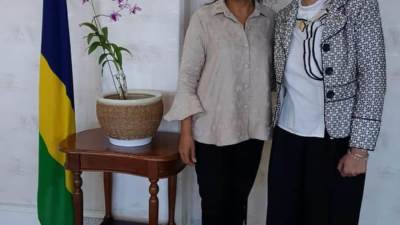 وزيرة الاندماج والتأمين الاجتماعي في موريشيوس تستقبل سفيرة مصر