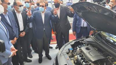 وزير البترول يفتتح محطة جديدة لاستخدام الغاز الطبيعى كوقود بالوايلى