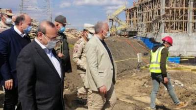  محمد عبد العاطى واللواء عادل الغضبان يتابعان تنفيذ مشروعات الموارد المائية والرى بمحافظة بورسعيد